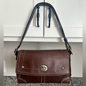 Vintage Coach Hamilton Turn lock Handbag F13957